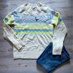 Loft Fair Isle Sweater